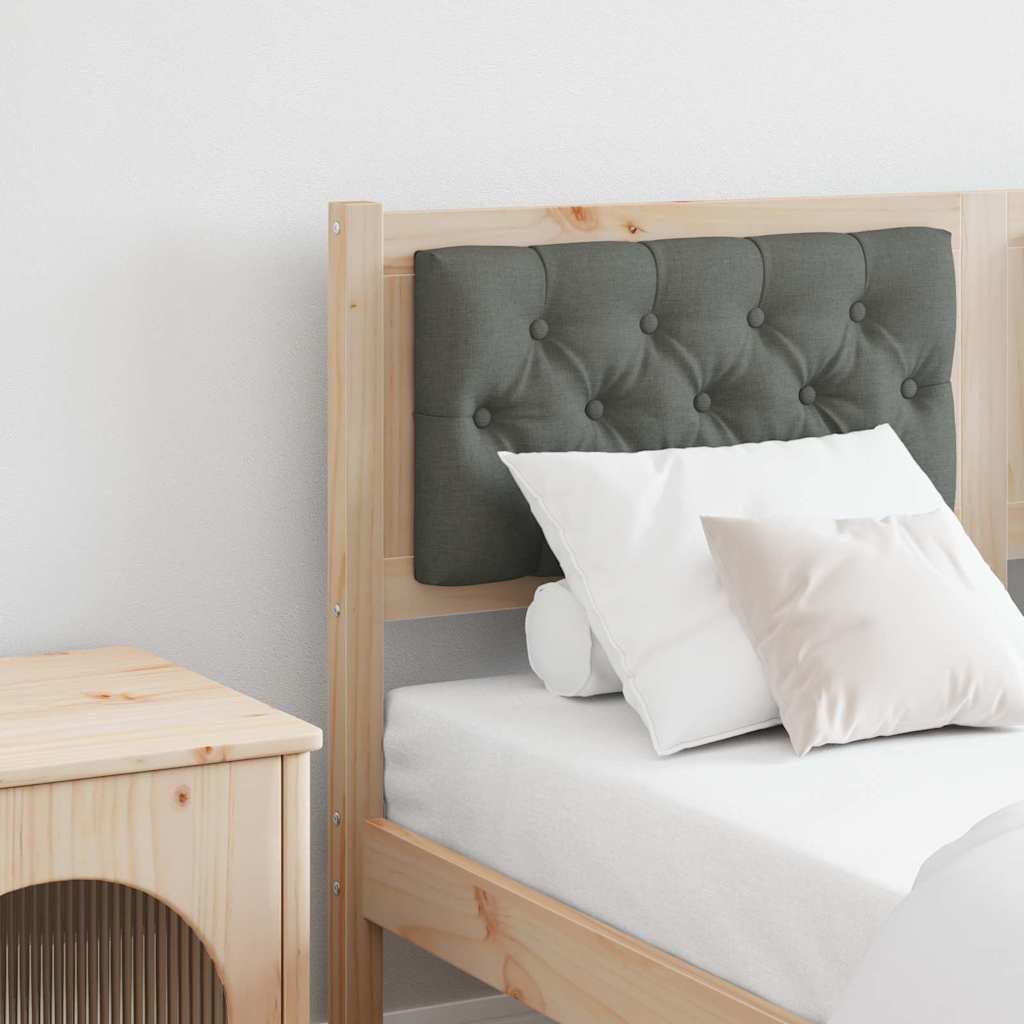Tête de lit marron et gris foncé 140 cm Bois massif en pin - XIOS