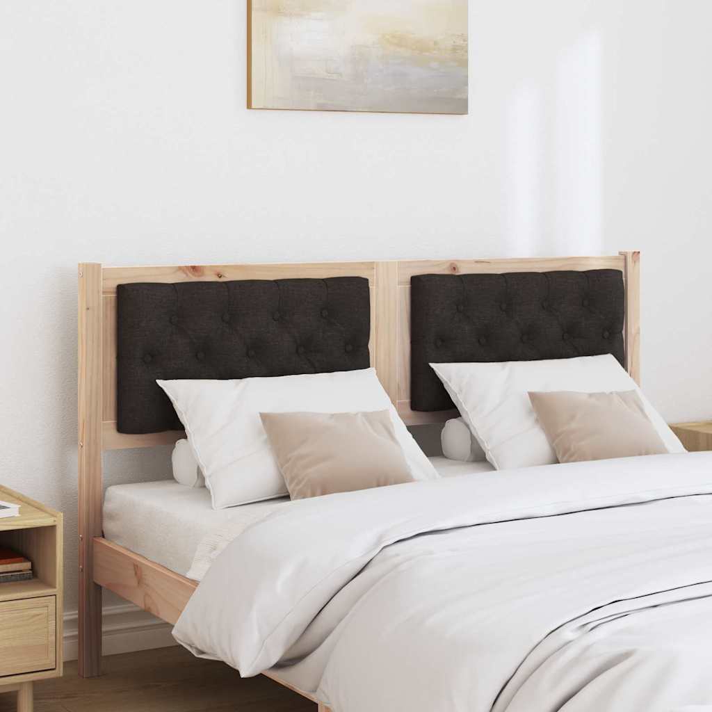 Tête de lit Autre Marron et noir 140 cm Bois massif en pin - XIOS