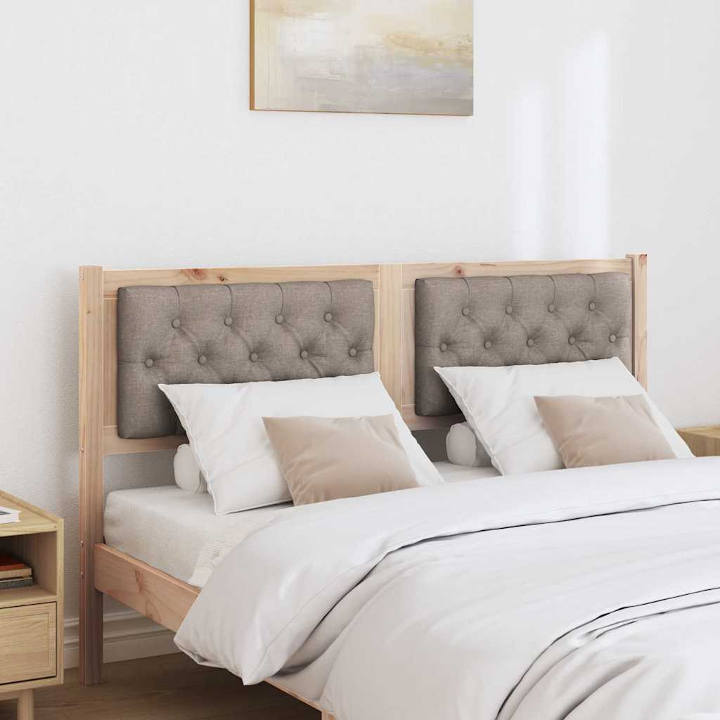 Tête de lit Autre Marron et taupe 140 cm Bois massif en pin - XIOS