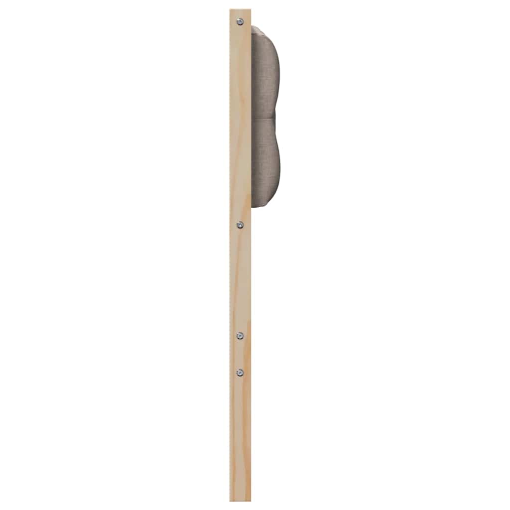 Tête de lit Autre Marron et taupe 140 cm Bois massif en pin - XIOS