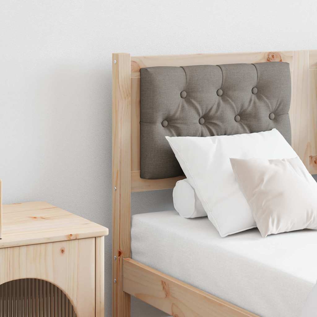 Tête de lit Autre Marron et taupe 135 cm Bois massif en pin - XIOS