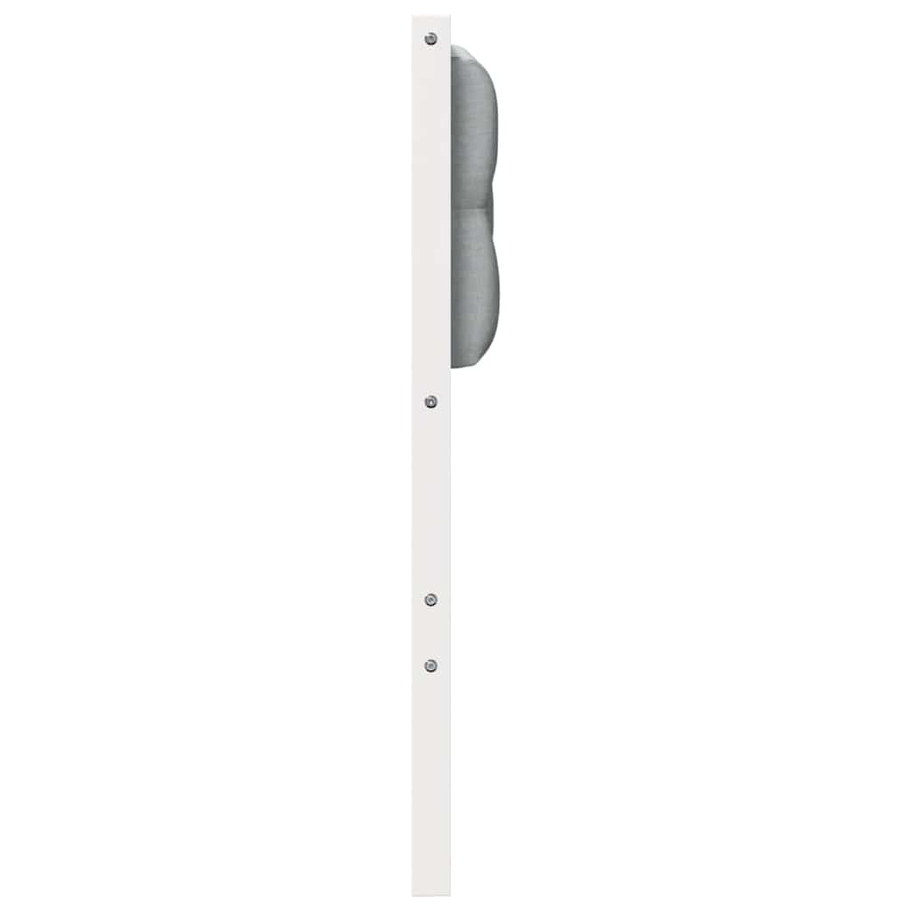 Tête de lit Autre Blanc et gris clair 135 cm Bois massif en pin - XIOS