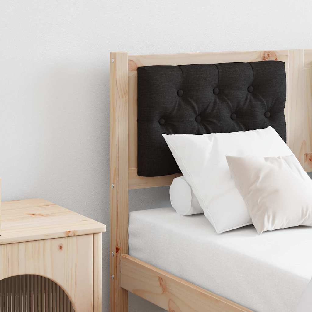 Tête de lit Autre Marron et noir 120 cm Bois massif en pin - XIOS