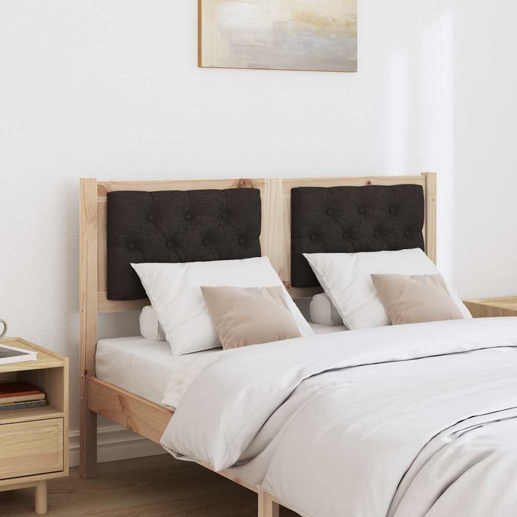 Tête de lit Autre Marron et noir 120 cm Bois massif en pin - XIOS