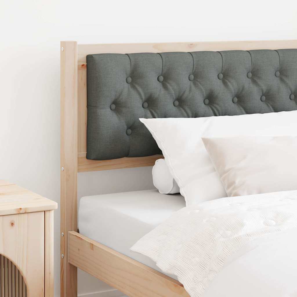 Tête de lit marron et gris foncé 100 cm Bois massif en pin - XIOS