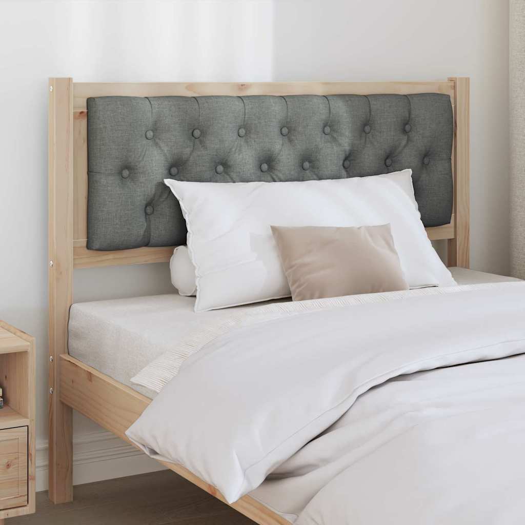 Tête de lit marron et gris foncé 100 cm Bois massif en pin - XIOS