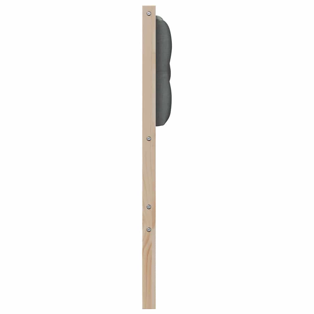 Tête de lit marron et gris foncé 100 cm Bois massif en pin - XIOS