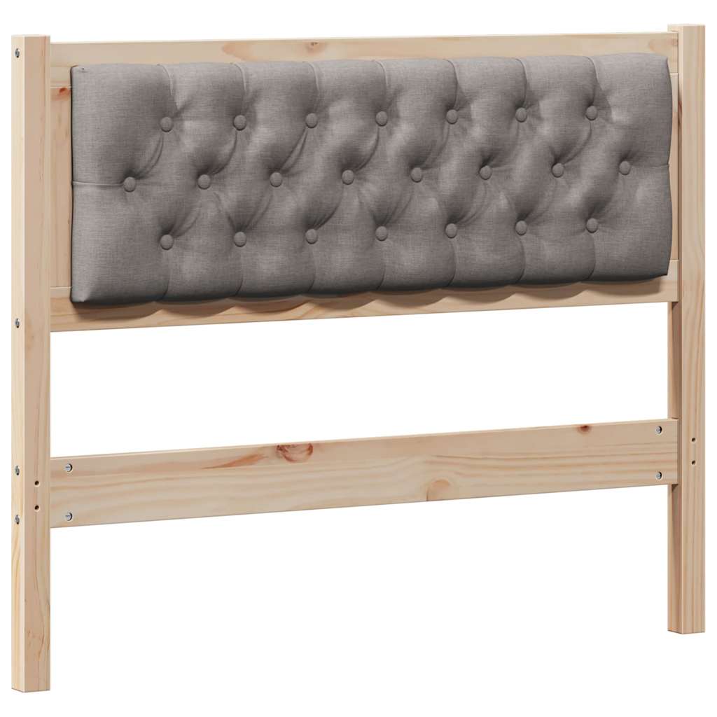 Tête de lit Autre Marron et taupe 100 cm Bois massif en pin - XIOS