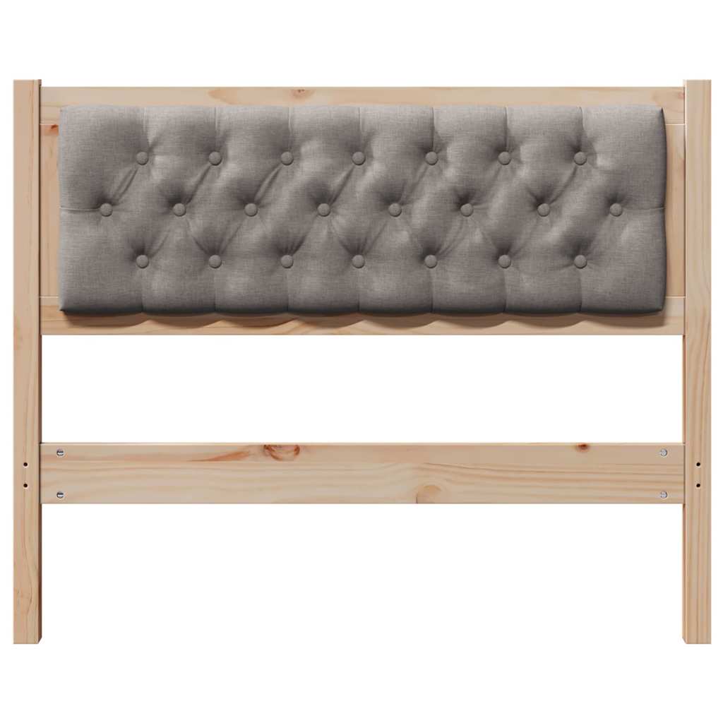 Tête de lit Autre Marron et taupe 100 cm Bois massif en pin - XIOS