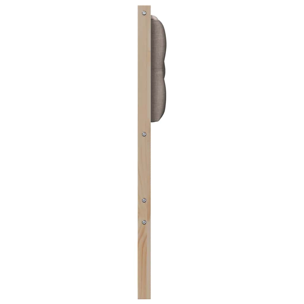 Tête de lit Autre Marron et taupe 100 cm Bois massif en pin - XIOS