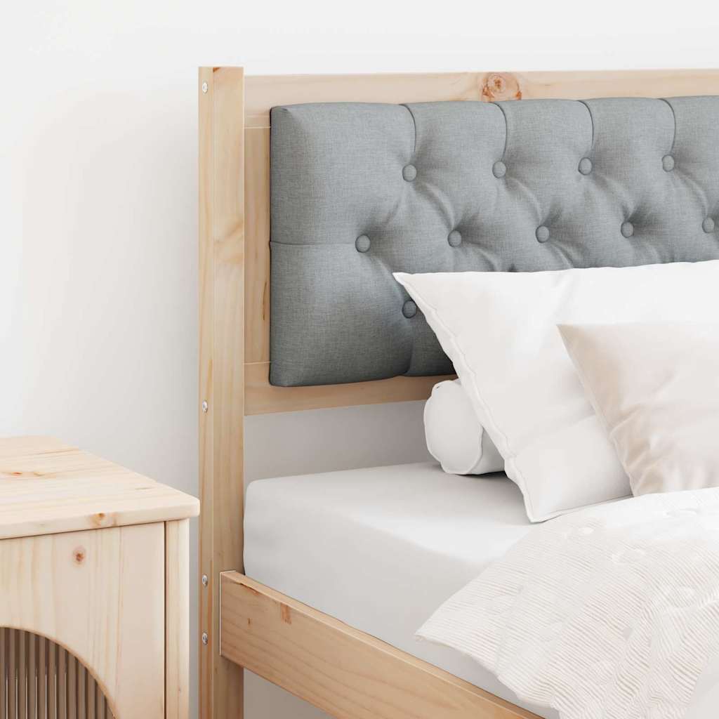 Tête de lit Autre Marron et gris clair 90 cm Bois massif en pin - XIOS