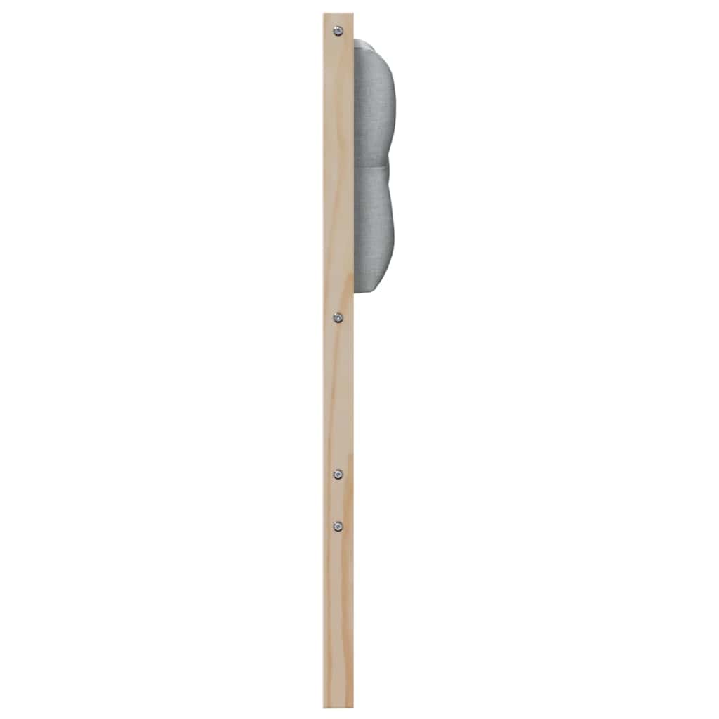 Tête de lit Autre Marron et gris clair 90 cm Bois massif en pin - XIOS