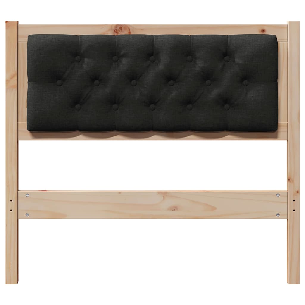 Tête de lit Autre Marron et noir 90 cm Bois massif en pin - XIOS