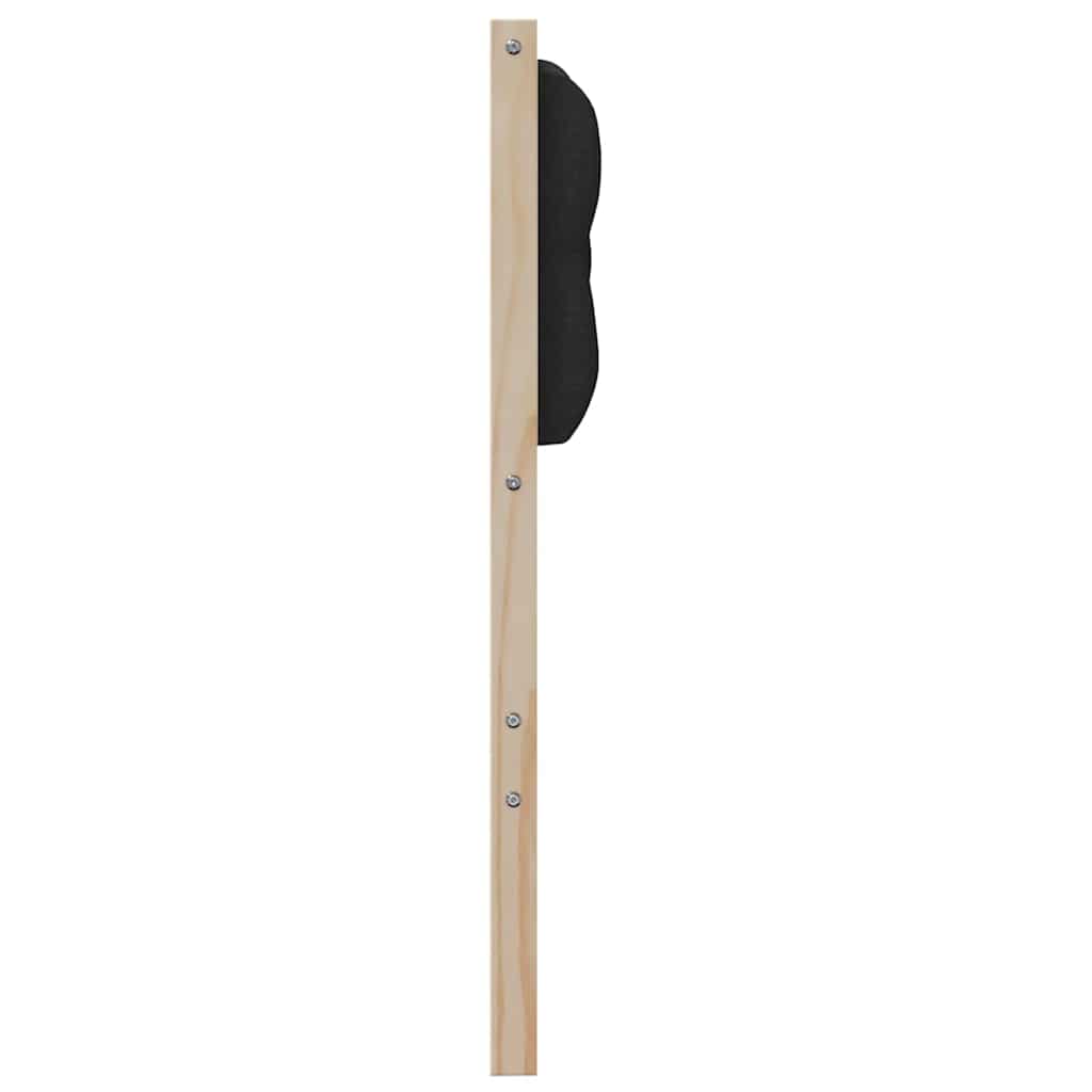 Tête de lit Autre Marron et noir 90 cm Bois massif en pin - XIOS