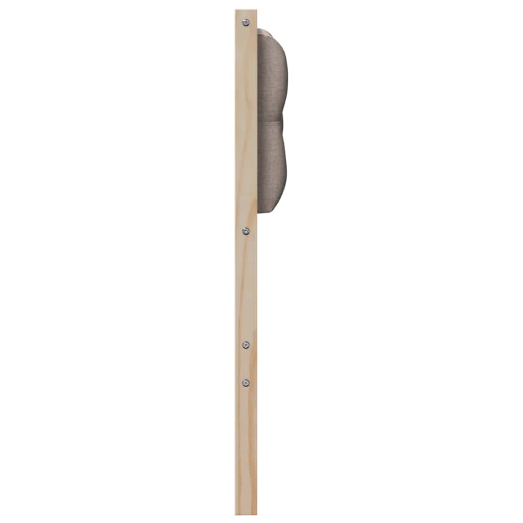 Tête de lit Autre Marron et taupe 90 cm Bois massif en pin - XIOS