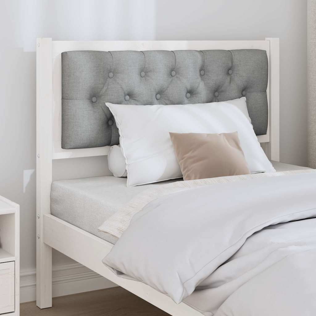 Tête de lit Autre Blanc et gris clair 90 cm Bois massif en pin - XIOS