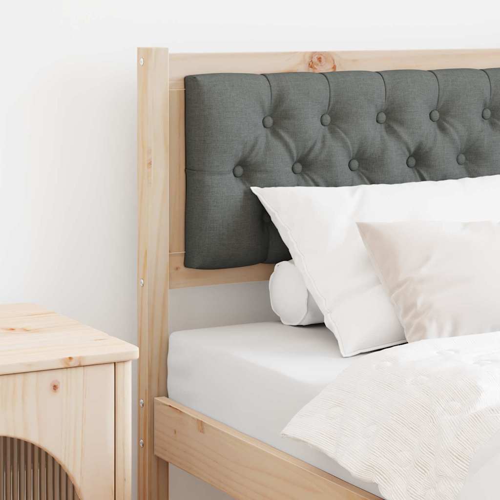 Tête de lit Autre marron et gris foncé 80 cm Bois massif en pin - XIOS