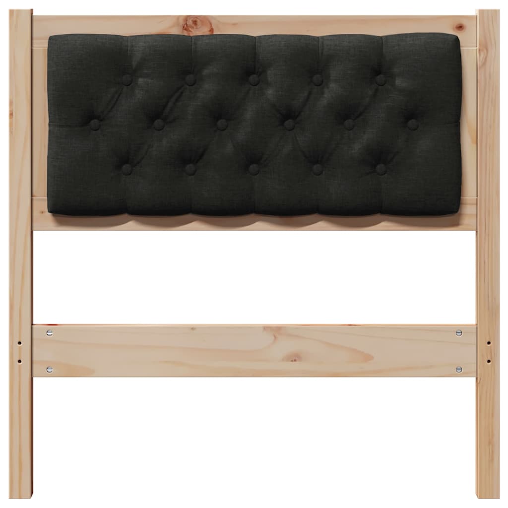 Tête de lit Autre Marron et noir 80 cm Bois massif en pin - XIOS