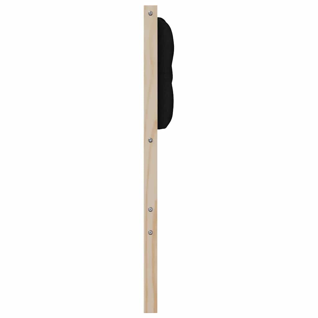 Tête de lit Autre Marron et noir 80 cm Bois massif en pin - XIOS
