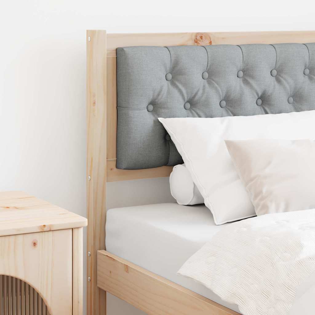 Tête de lit Autre Marron et gris clair 75 cm Bois massif en pin - XIOS