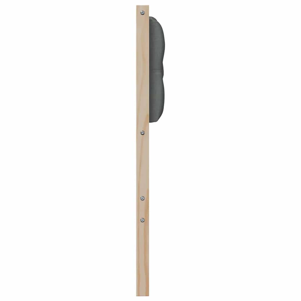 Tête de lit Autre marron et gris foncé 75 cm Bois massif en pin - XIOS