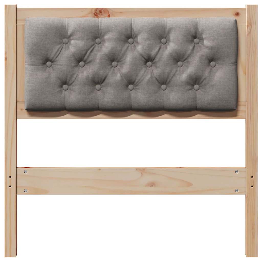 Tête de lit Autre Marron et taupe 75 cm Bois massif en pin - XIOS
