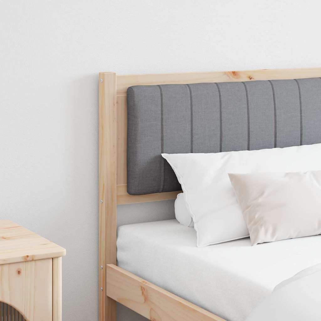 Tête de lit capitonnée Marron 180 cm Pin massif - XIOS