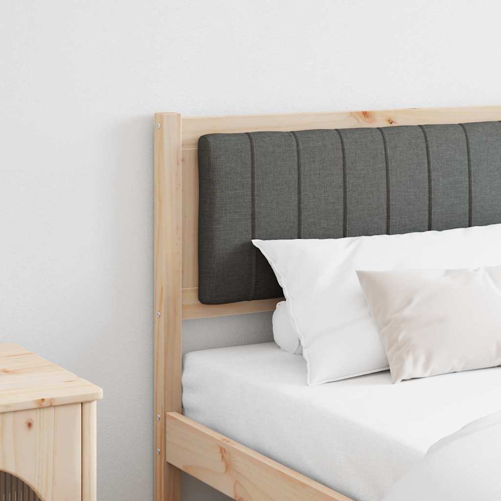 Tête de lit capitonnée Marron 180 cm Pin massif - XIOS