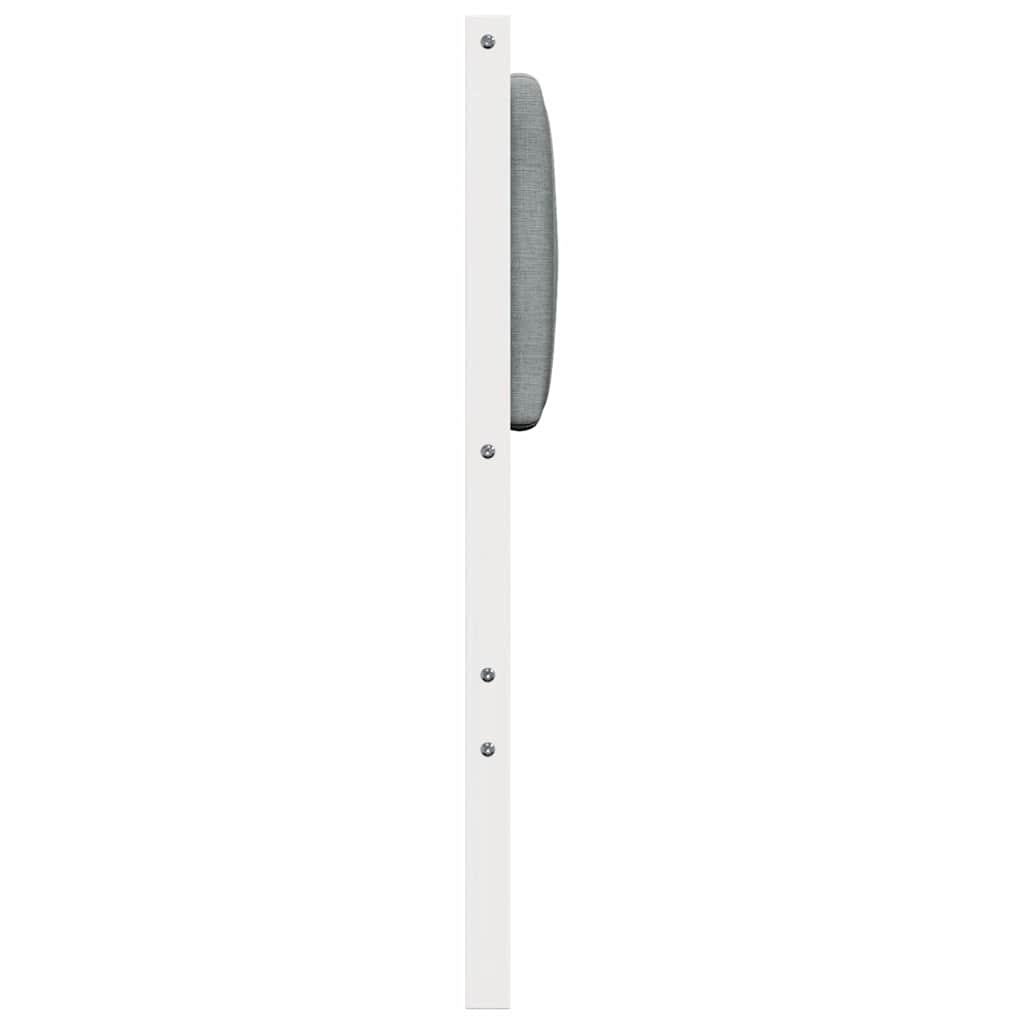 Tête de lit capitonnée avec tête de lit Blanc 180 cm Pin massif - XIOS