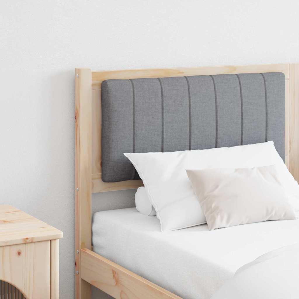 Tête de lit capitonnée Marron 150 cm Pin massif - XIOS