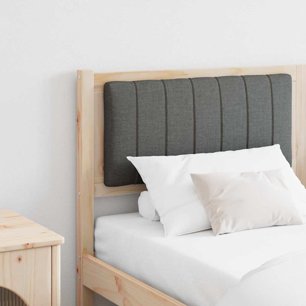 Tête de lit capitonnée Marron 150 cm Pin massif - XIOS
