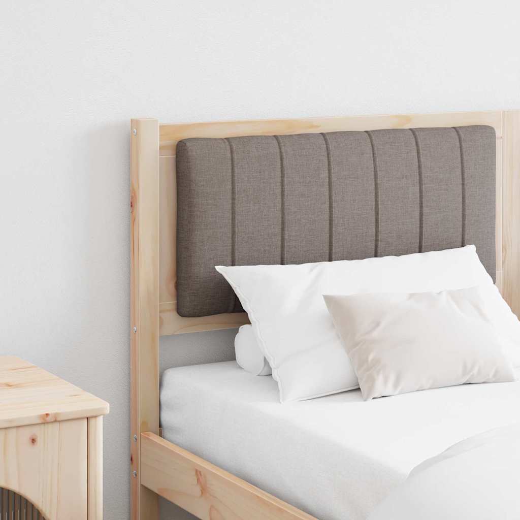 Tête de lit capitonnée Marron 150 cm Pin massif - XIOS