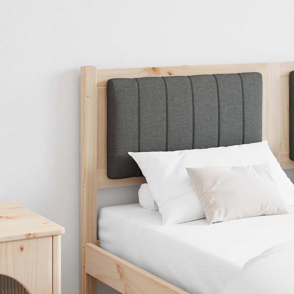 Tête de lit capitonnée Marron 140 cm Pin massif - XIOS