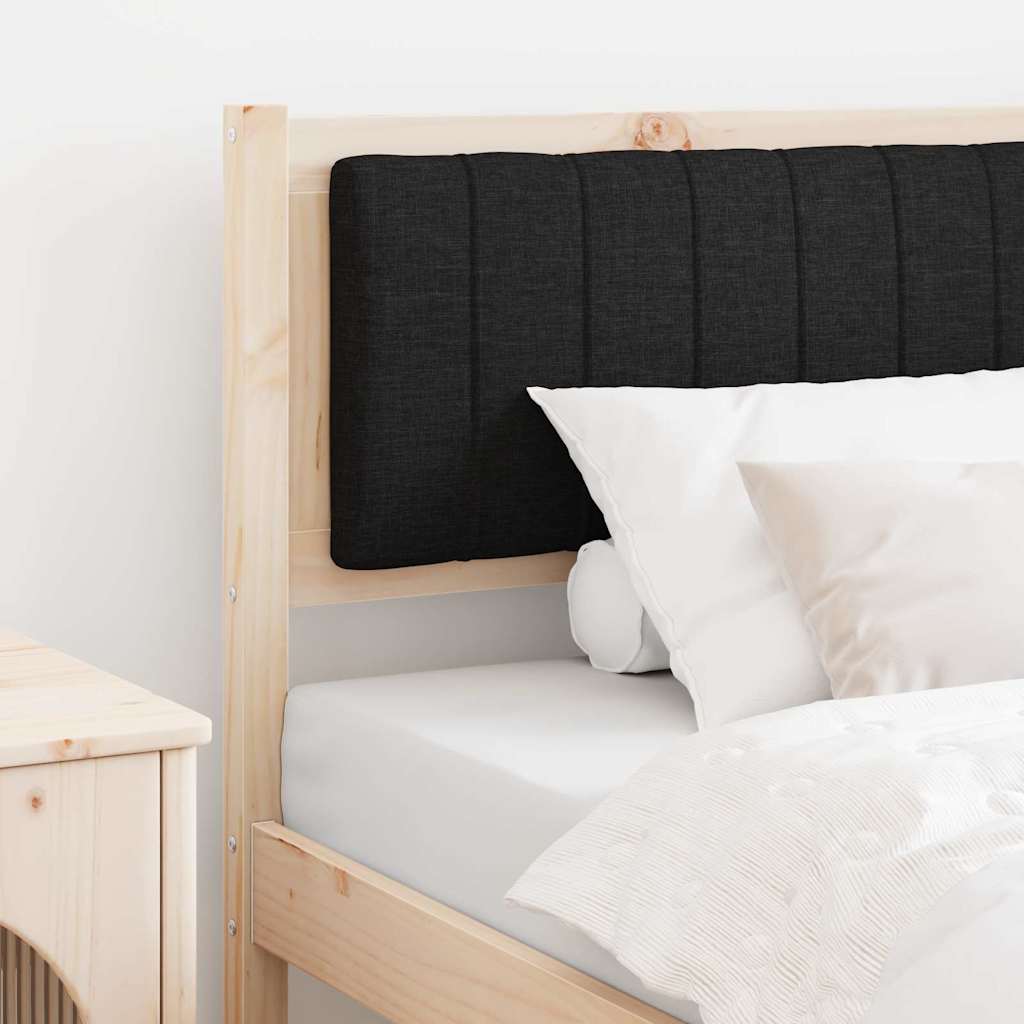 Tête de lit capitonnée Marron 100 cm Pin massif - XIOS