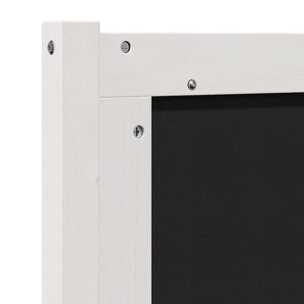 Tête de lit capitonnée avec tête de lit Blanc 100 cm Pin massif - XIOS