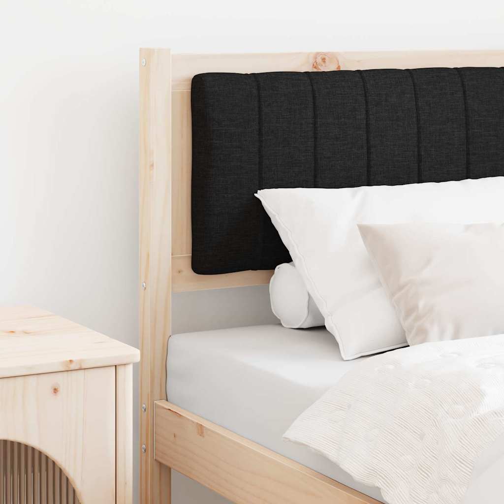 Tête de lit capitonnée avec tête de lit Marron 75 cm Pin massif - XIOS