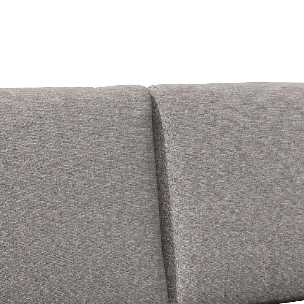 Tête de lit capitonnée Taupe 160 cm Pin massif - XIOS