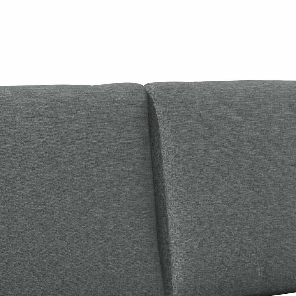 Tête de lit capitonnée Gris foncé 140 cm Pin massif - XIOS