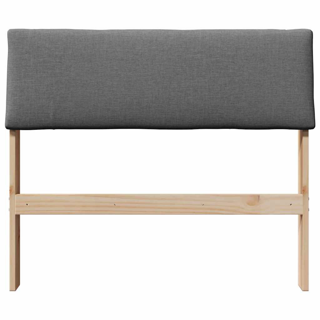Tête de lit capitonnée Gris foncé 100 cm Pin massif - XIOS