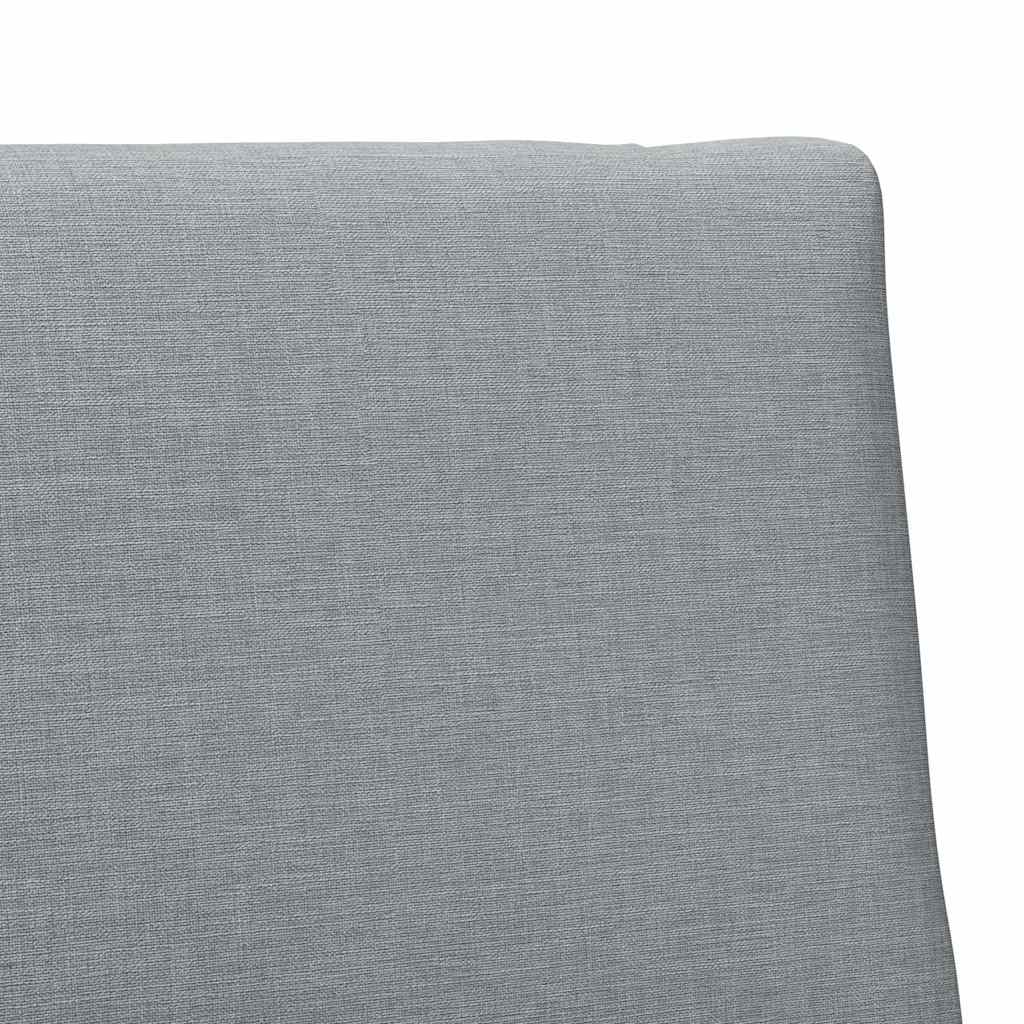 Tête de lit capitonnée Gris clair 80 cm Pin massif - XIOS