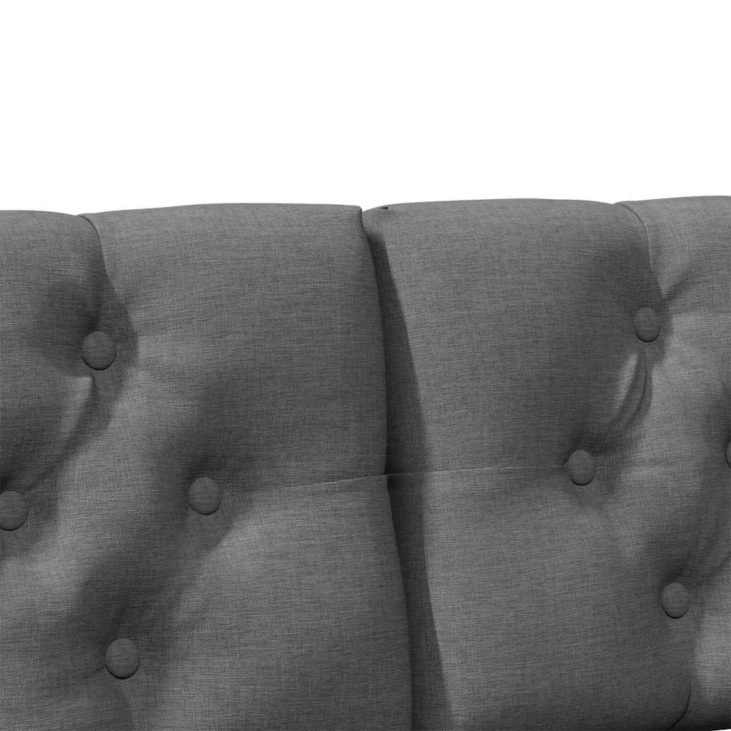 Tête de lit capitonnée Gris foncé 140 cm Pin massif - XIOS