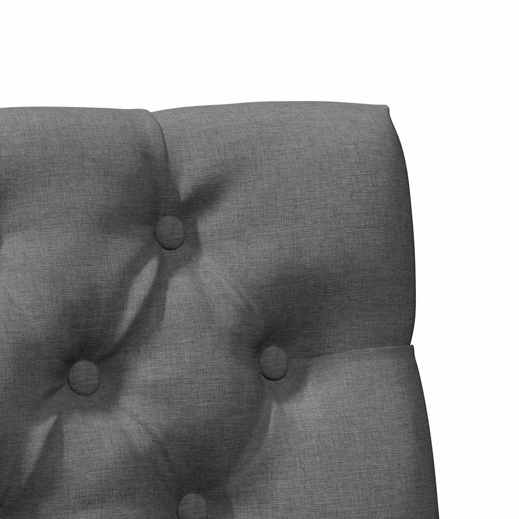 Tête de lit capitonnée Gris foncé 100 cm Pin massif - XIOS