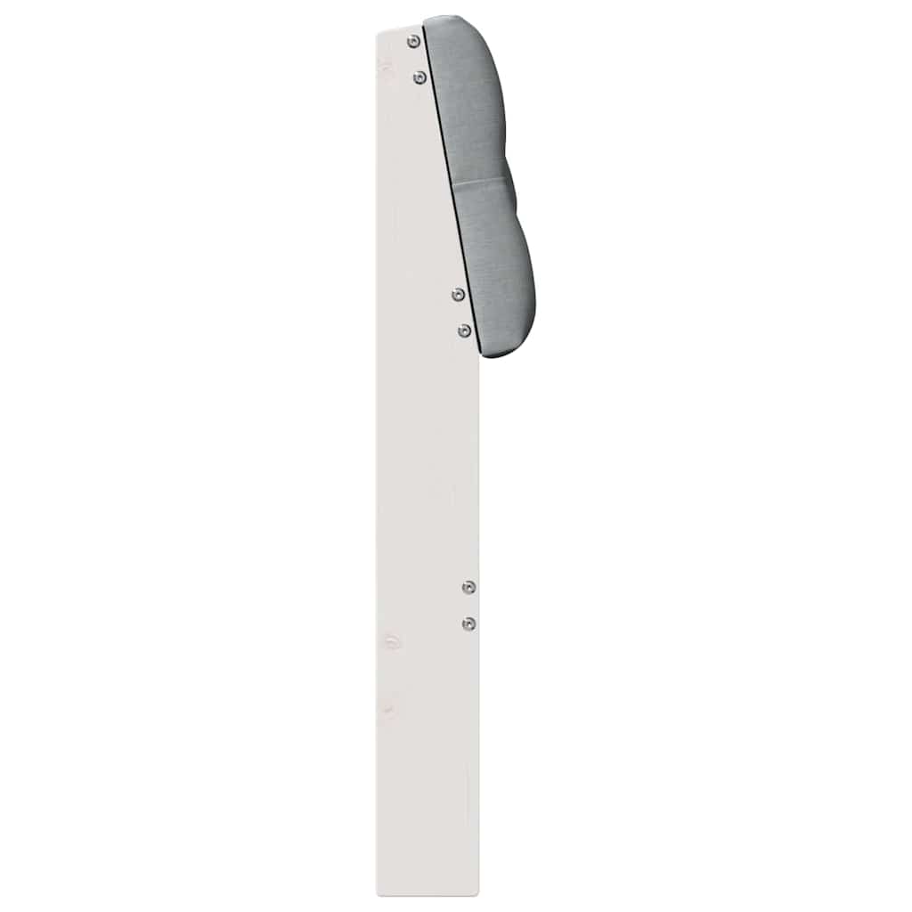 Tête de lit capitonnée Gris clair 90 cm Pin massif - XIOS