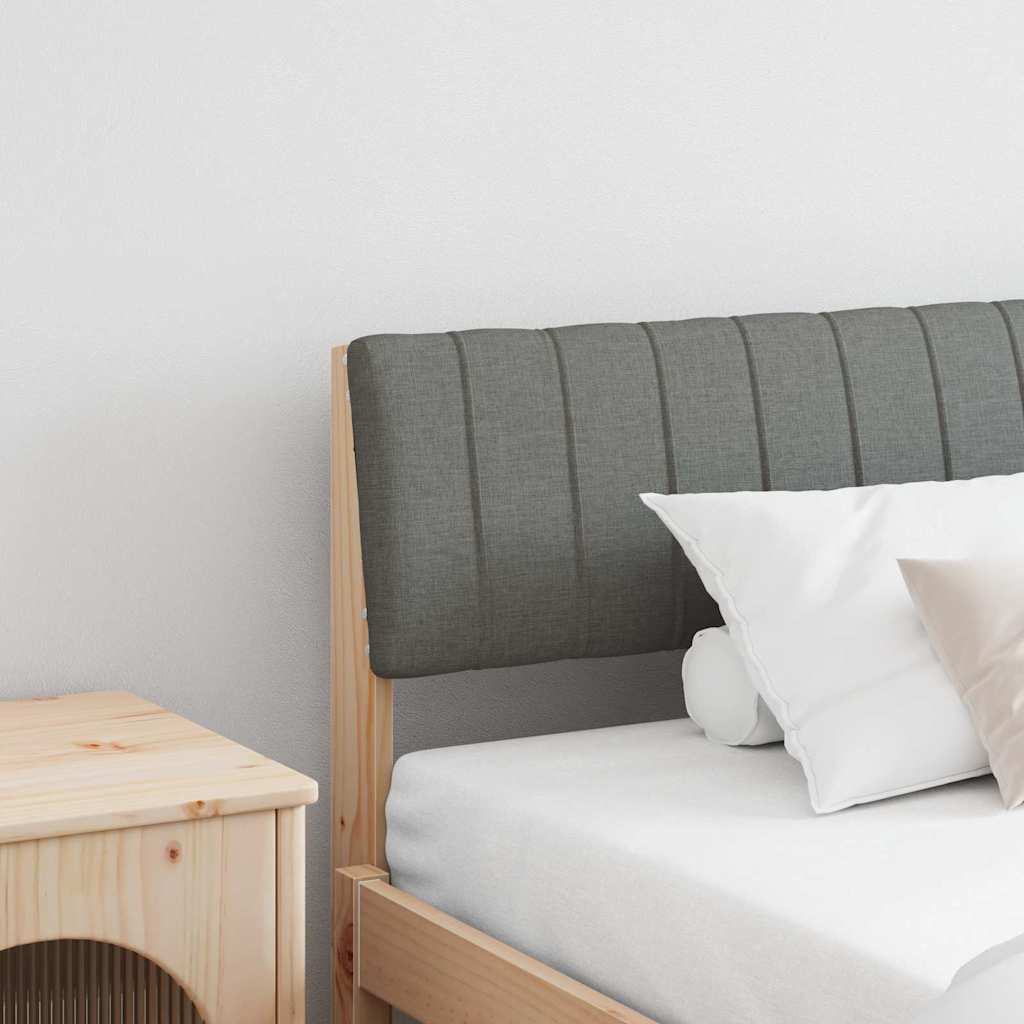Tête de lit capitonnée Gris foncé 200 cm Pin massif - XIOS