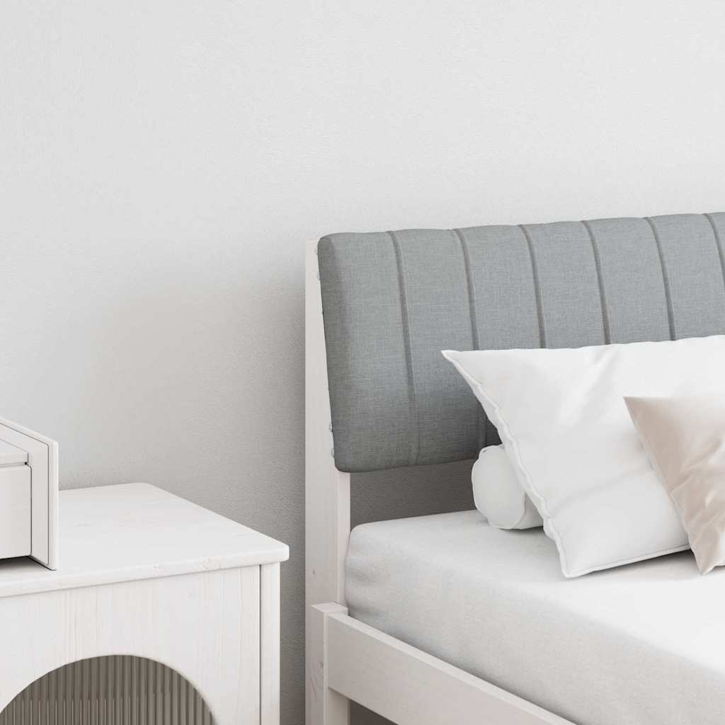 Tête de lit capitonnée Gris clair 180 cm Pin massif - XIOS