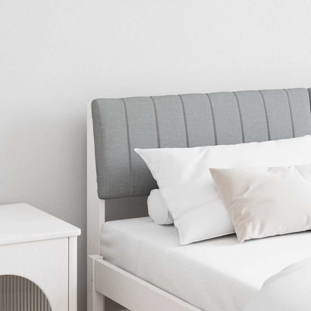 Tête de lit capitonnée Gris clair 160 cm Pin massif - XIOS