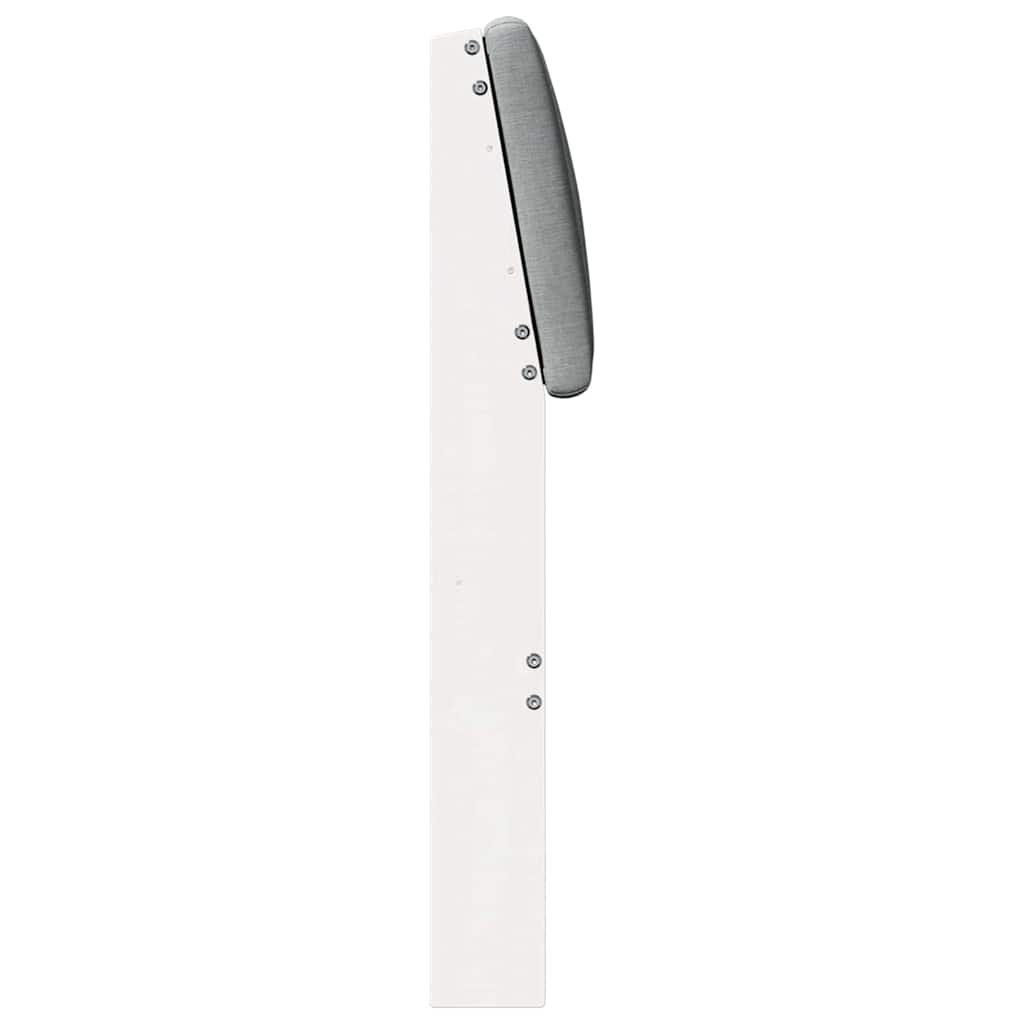 Tête de lit capitonnée Gris clair 135 cm Pin massif - XIOS