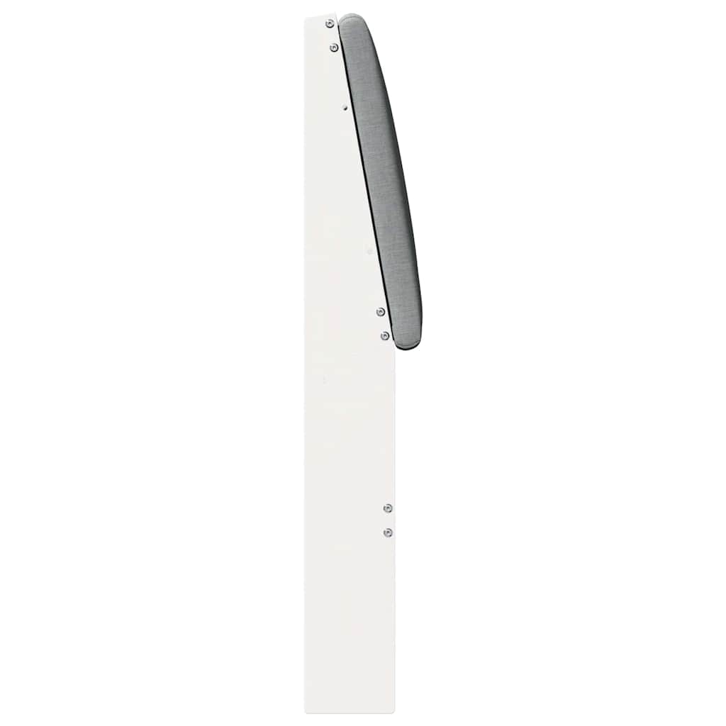 Tête de lit capitonnée Gris clair 135 cm Pin massif - XIOS
