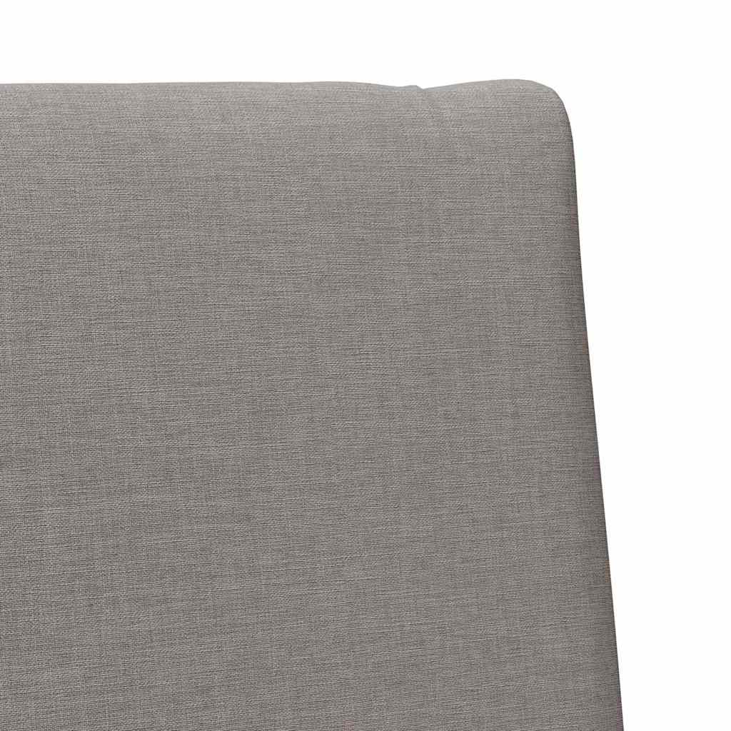 Tête de lit capitonnée Taupe 100 cm Pin massif - XIOS
