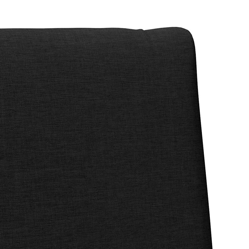 Tête de lit capitonnée Noir 80 cm Pin massif - XIOS